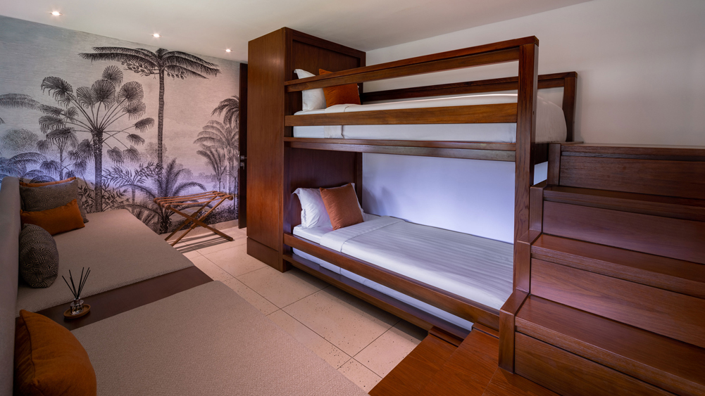 Elite Havens - Villa Asta - Bali Indonesia - Comfortable kids bunk room